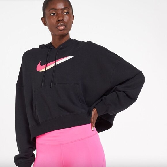 Nike Tops - Nike Sportswear Icon Clash Fleece Hoodie Size Small EUC